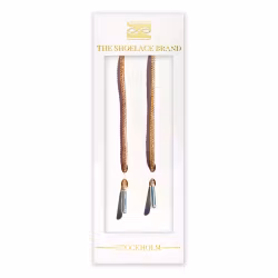 Glittriga skosnören koppar