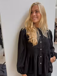 Chloe smockblus svart