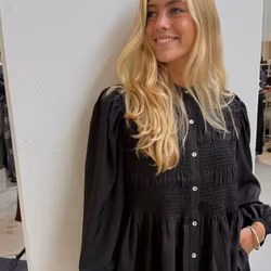Chloe smockblus svart