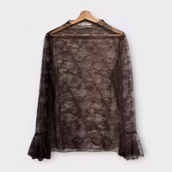 Spetstopp mesh brun