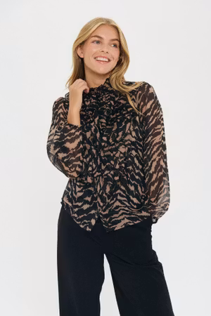 Lilja kråsblus zebra