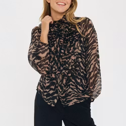 Lilja kråsblus zebra