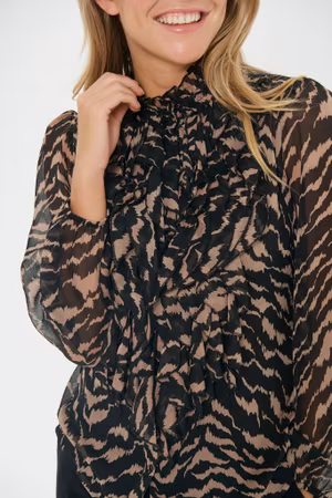 Lilja kråsblus zebra