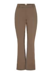 Veneto flare pant taupe