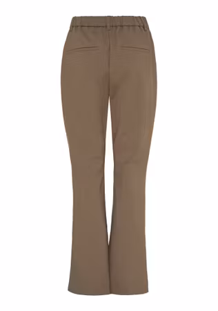 Veneto flare pant taupe
