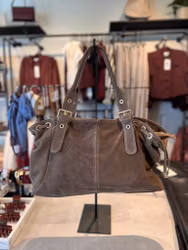 Mockaväska/bag taupe