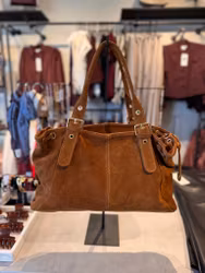Mockaväska/bag cognac