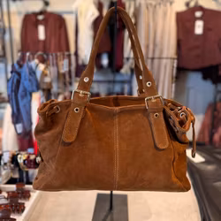 Mockaväska/bag cognac
