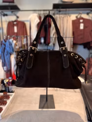 Mockaväska/bag mörkbrun