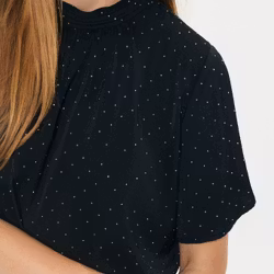 Naileen strasstopp svart