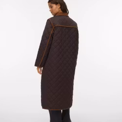 Emily long coat brun