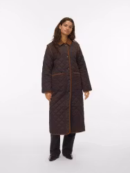 Emily long coat brun