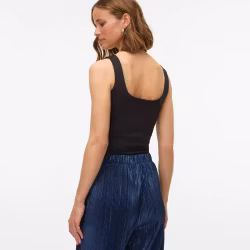 Million topp 2-vägs linne svart