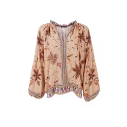 Art crepe blus