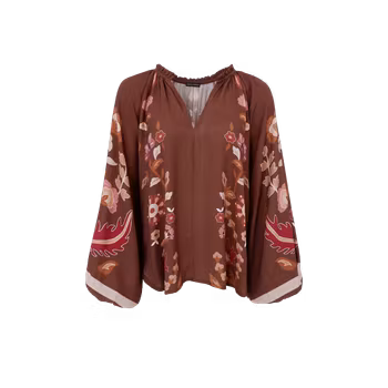 Marigold blus brun