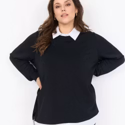 Sabina tröja med krage