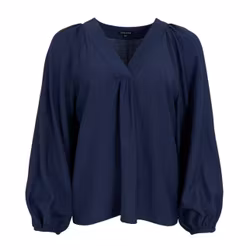 Luisa blus mörk marinblå