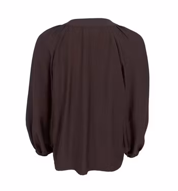 Luisa blus mörkbrun