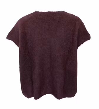 Bjoerk mohairväst brun