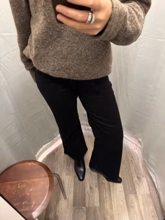 Toxic jeans raka svarta