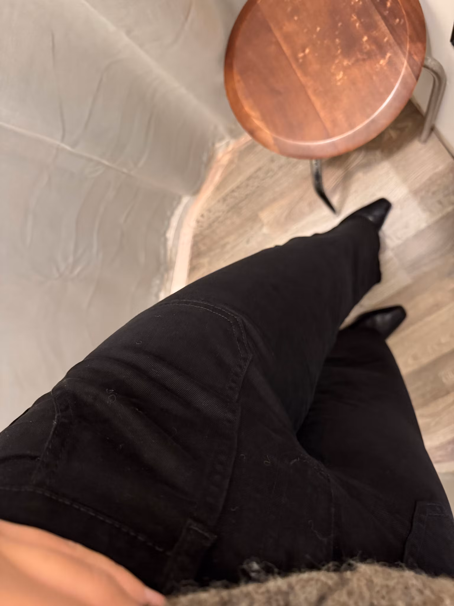 Toxic jeans raka svarta