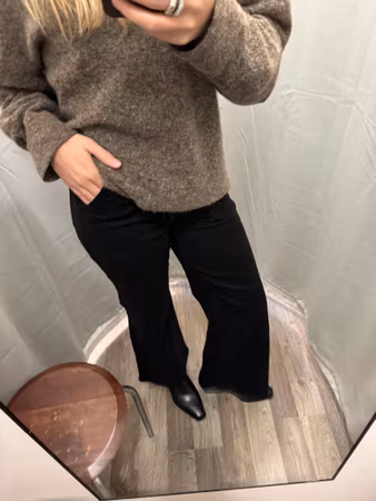 Toxic jeans raka svarta