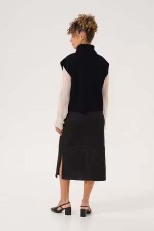 Gift polotröja svart strass