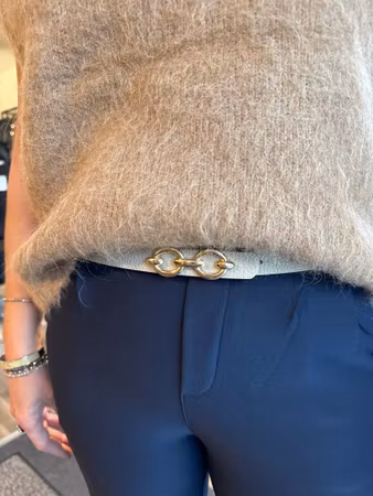 Lotus bälte light taupe