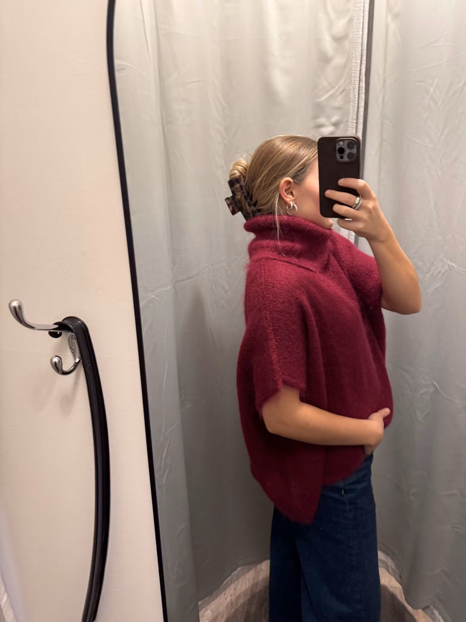 Sussi 40% mohairpolo wine/cerise