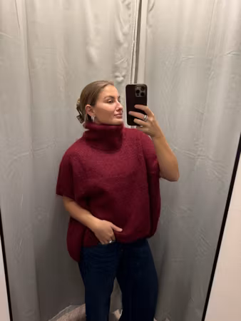 Sussi 40% mohairpolo wine/cerise