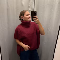 Sussi 40% mohairpolo wine/cerise