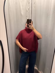 Sussi 40% mohairpolo wine/cerise