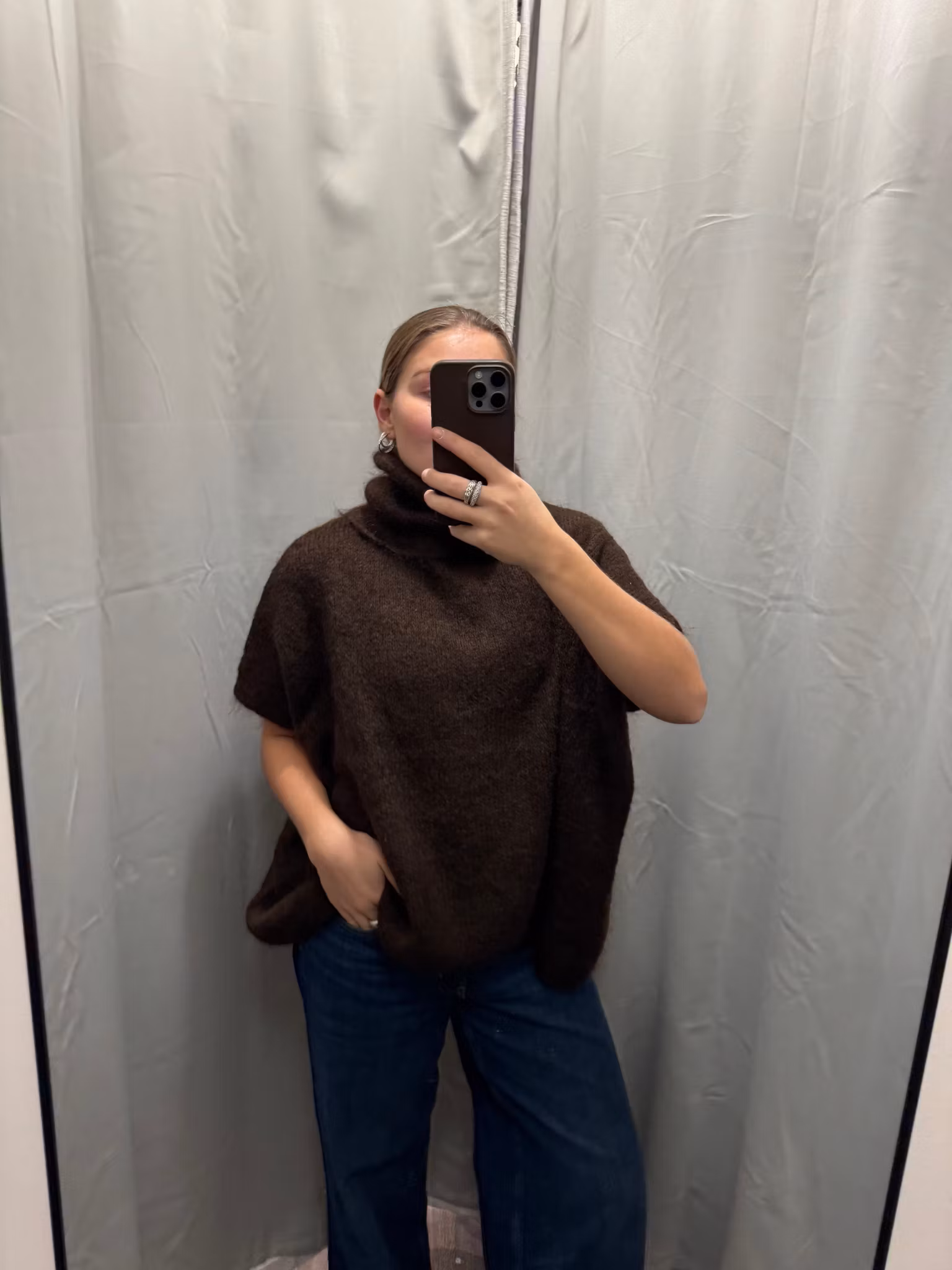 Sussi 40% mohairpolo brun