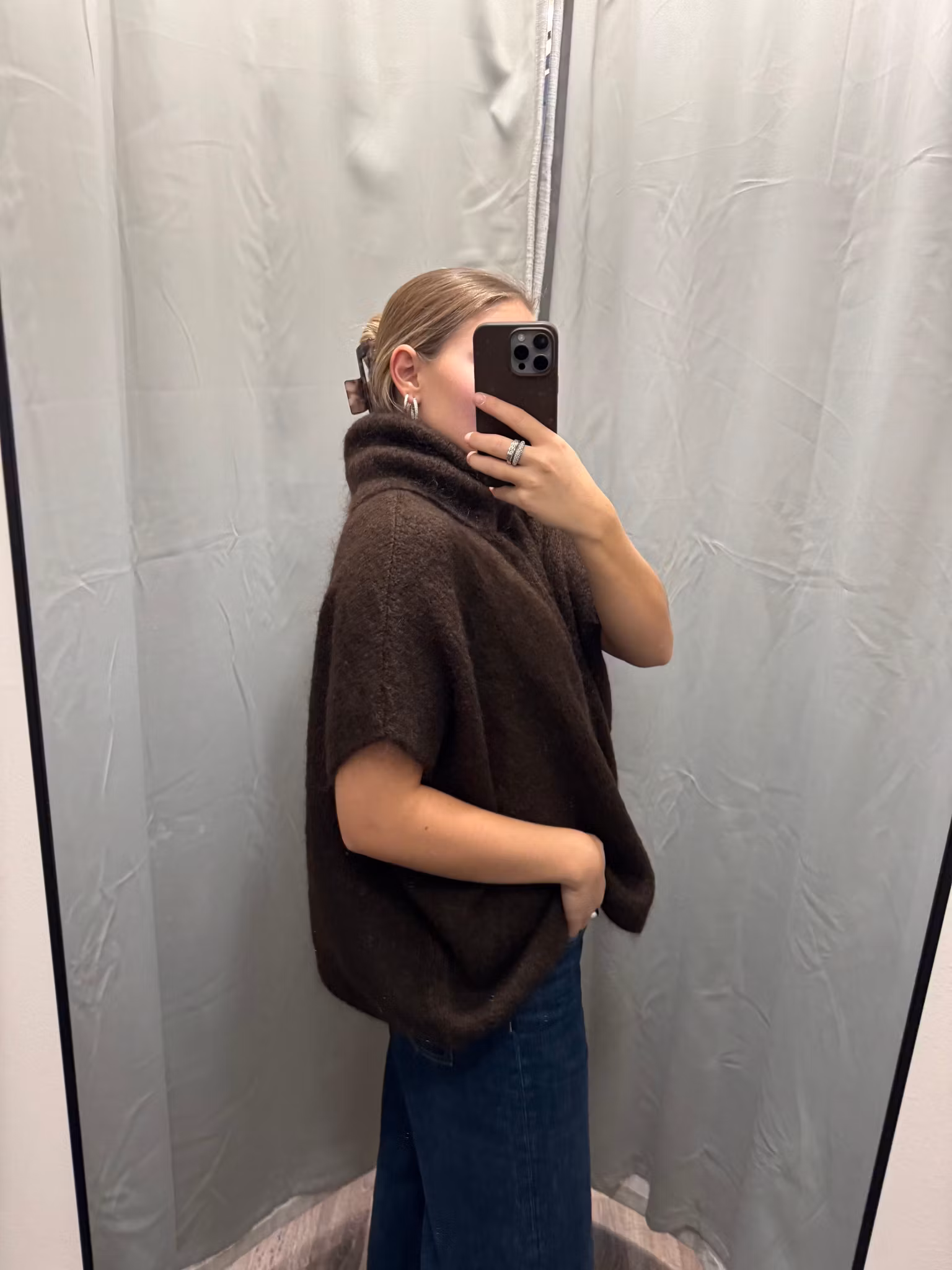 Sussi 40% mohairpolo brun