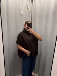 Sussi 40% mohairpolo brun