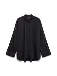 Bonnie button skjorta svart