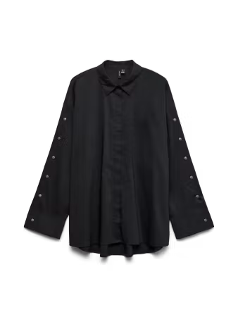 Bonnie button skjorta svart