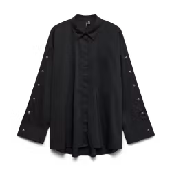 Bonnie button skjorta svart