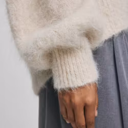 Thira alpaca stickad tröja