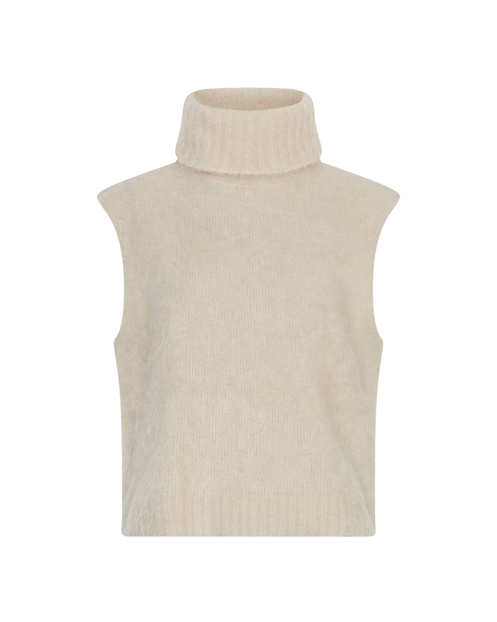 Thira alpaca polotröja kräm