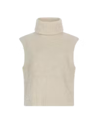 Thira alpaca polotröja kräm