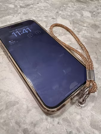 Strass mobilsmycke/handtag