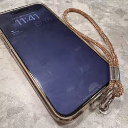 Strass mobilsmycke/handtag