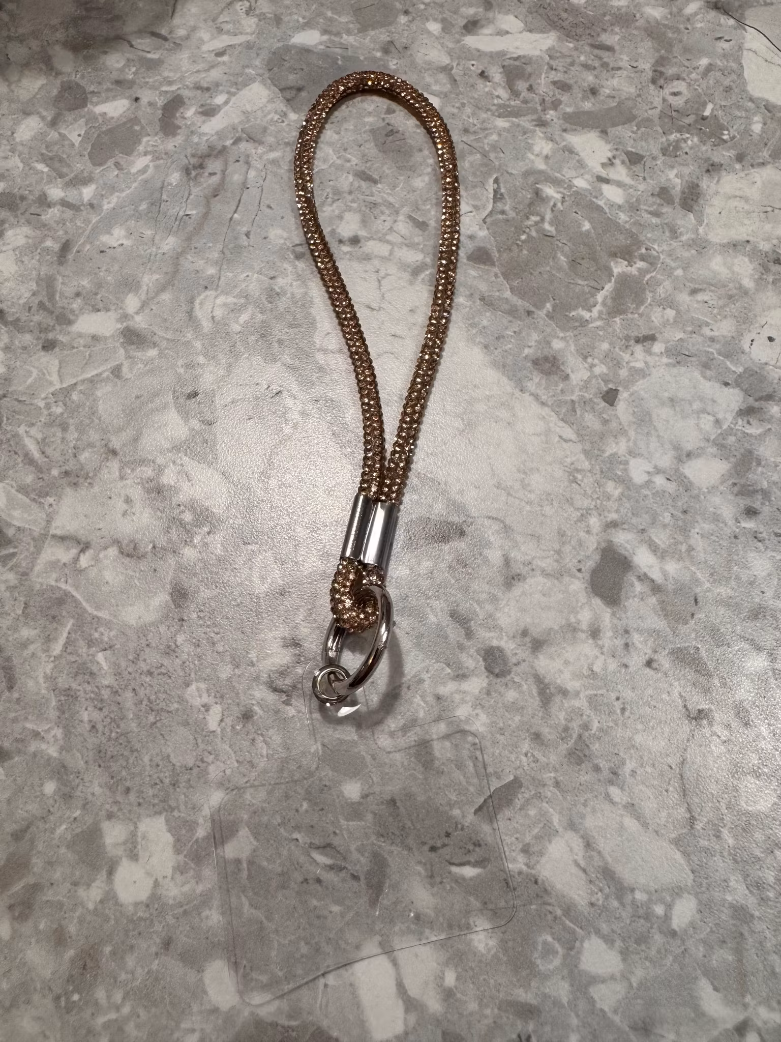 Strass mobilsmycke/handtag