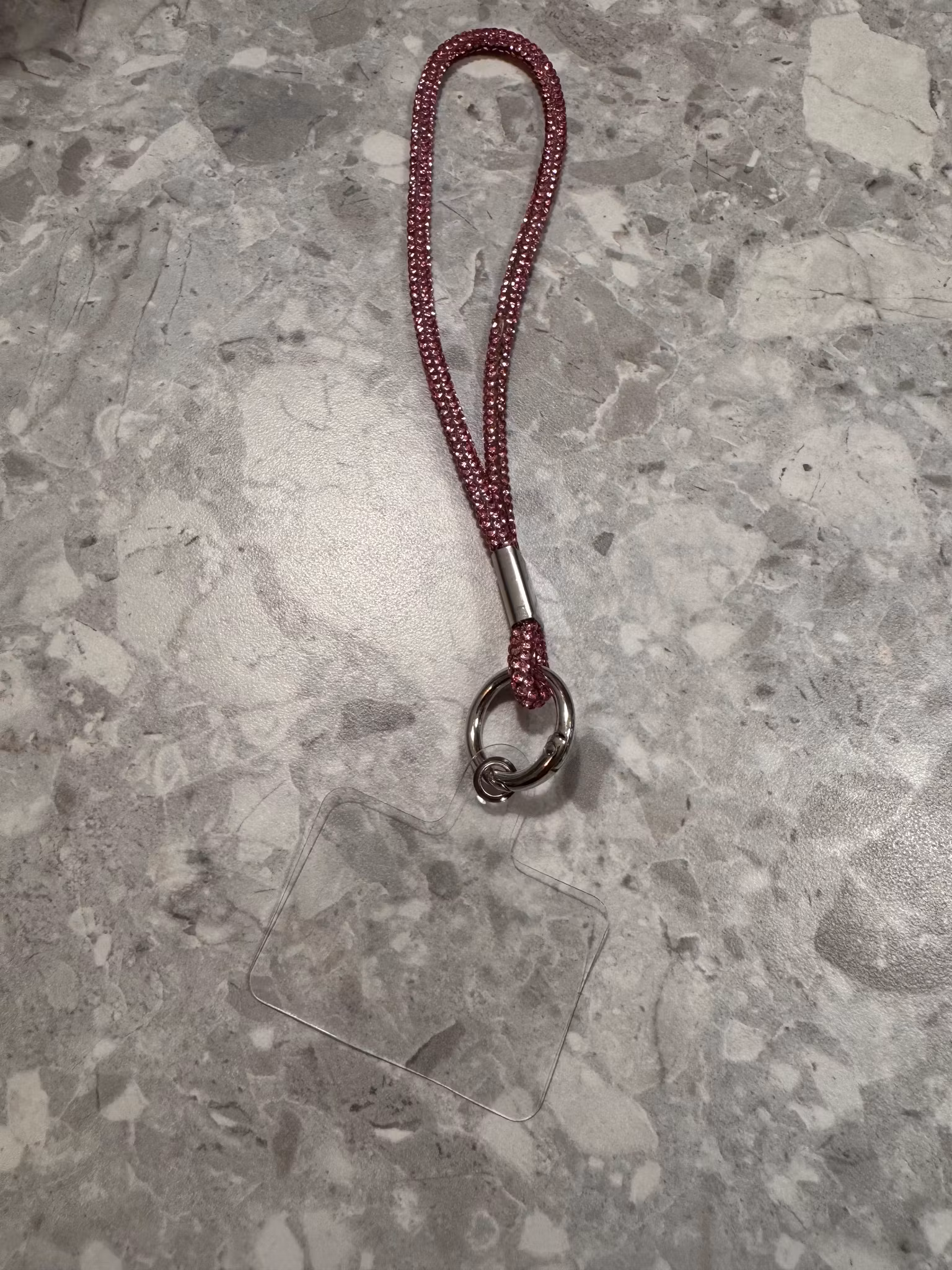 Strass mobilsmycke/handtag