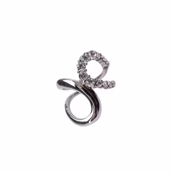 Beau scarf ring silver