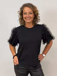 Enina spetstopp svart