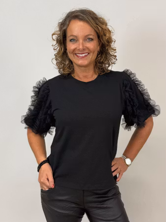 Enina spetstopp svart