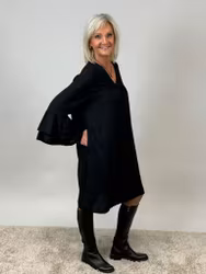 Lisen klänning svart