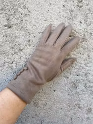 Trinni handskar taupe